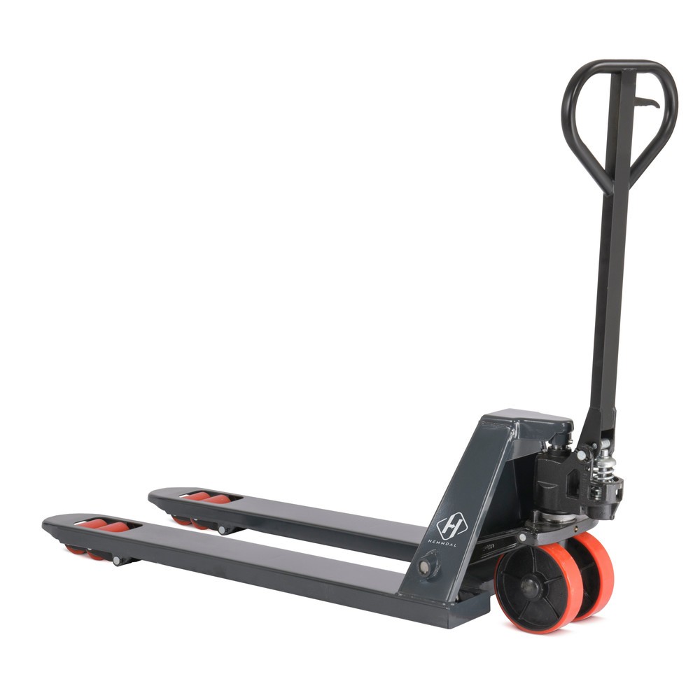 Číslo obrázku produktu 1: Paletový vozík HEMMDAL PTM 2.5, nosnost 2500 kg, délka vidlí 1150 mm, polyuretan, tandemová kolečka