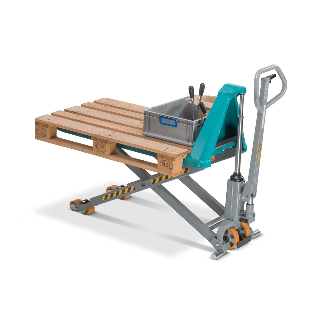 Paletový vozík s nůžkovým mechanismem Ameise® PTM 1.5 Scissor s rychlým zdvihem, nosnost 1 500 kg, délka vidlí 1 200 mm Číslo obrázku produktu 8: Paletový vozík s nůžkovým mechanismem Ameise® PTM 1.5 Scissor s rychlým zdvihem, nosnost 1 500 kg, délka vidlí 1 200 mm