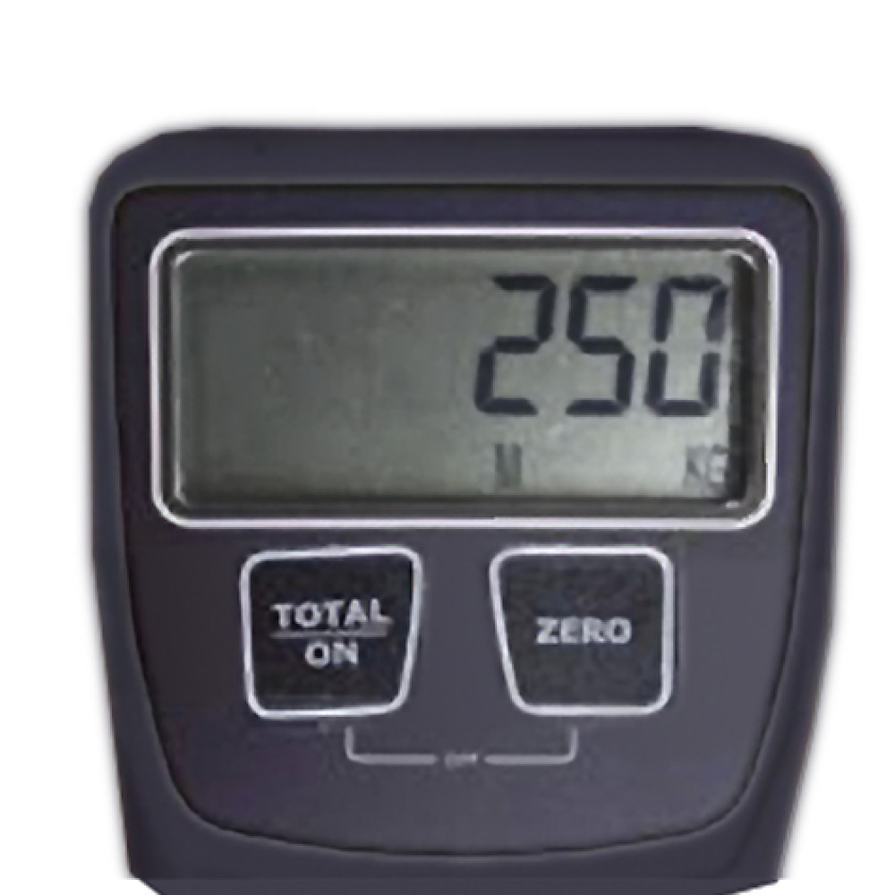Číslo obrázku produktu 2: Paletový vozík s váhou BASIC PTM 2.0 Scale, měření po 5 kg, nosnost 2 000 kg, tandemová kolečka