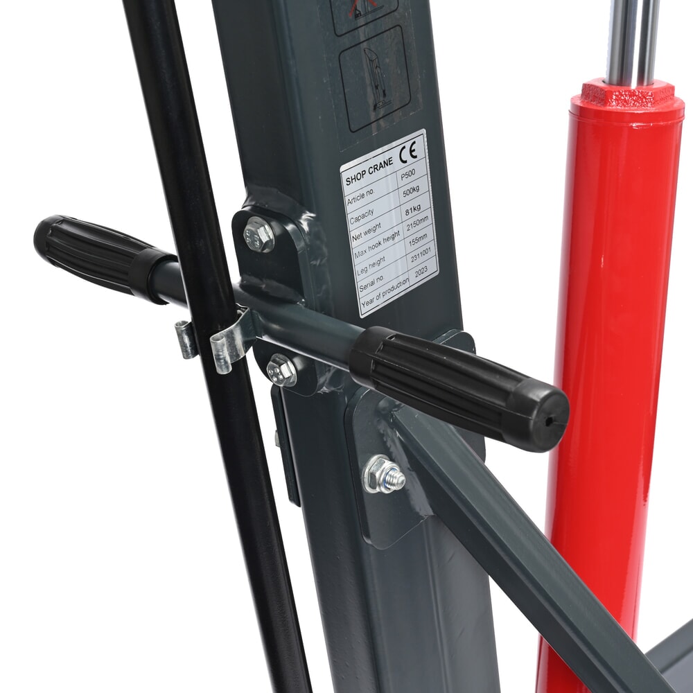 Číslo obrázku produktu 9: Paralelní jeřáb Steinbock®, dvoucestné čerpadlo, nosnost 500 kg