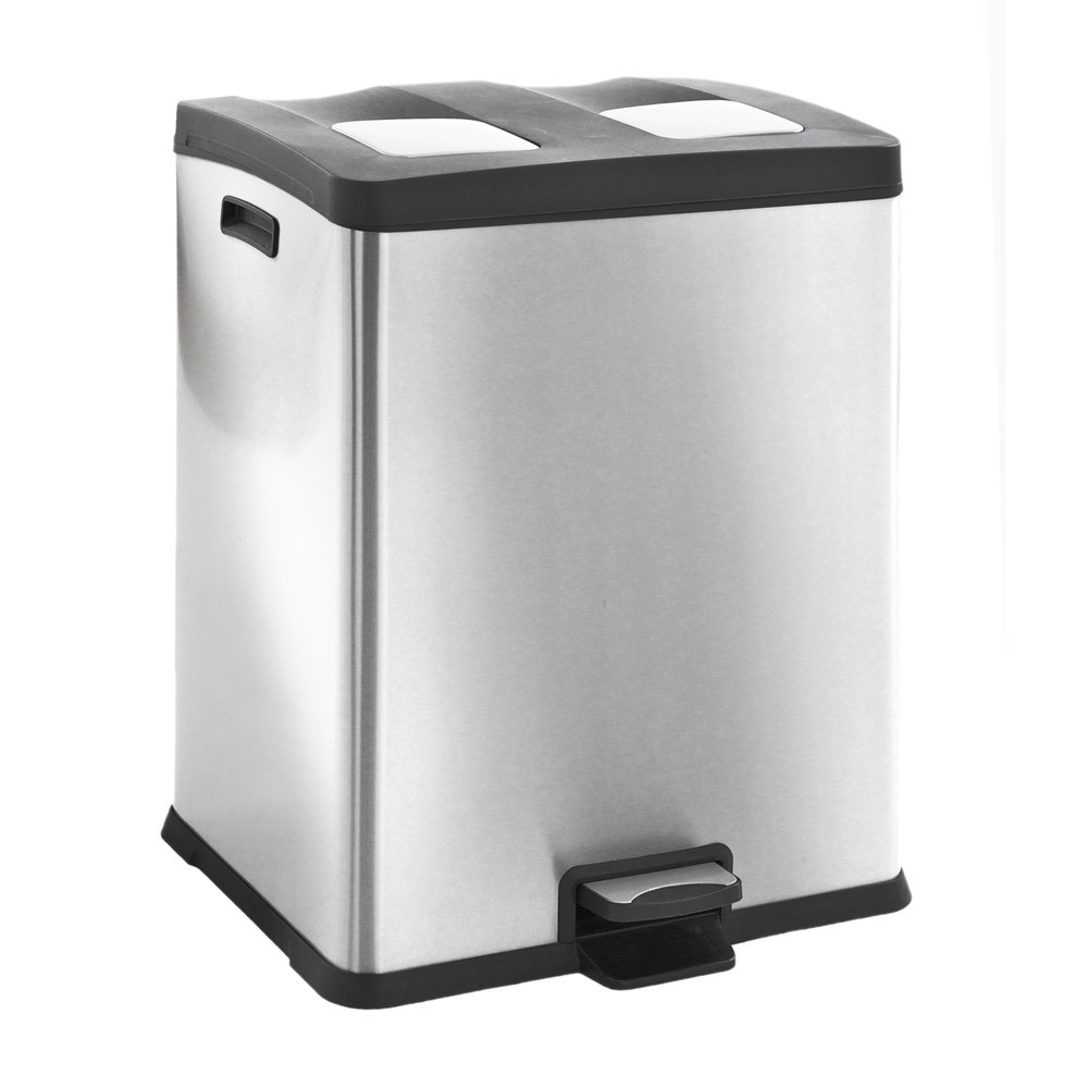 Číslo obrázku produktu 1: Rejoice Recyklační pedál Bin 30+30l Matt Nerezová ocel