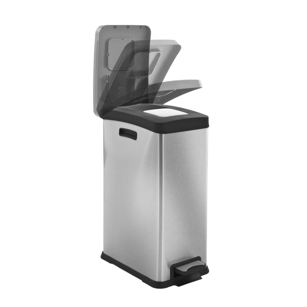 Číslo obrázku produktu 5: Pedálový odpadkový koš Rejoice Step Bin 30 l, matná ušlechtilá ocel