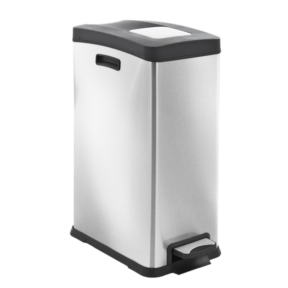 Číslo obrázku produktu 1: Pedálový odpadkový koš Rejoice Step Bin 30 l, matná ušlechtilá ocel
