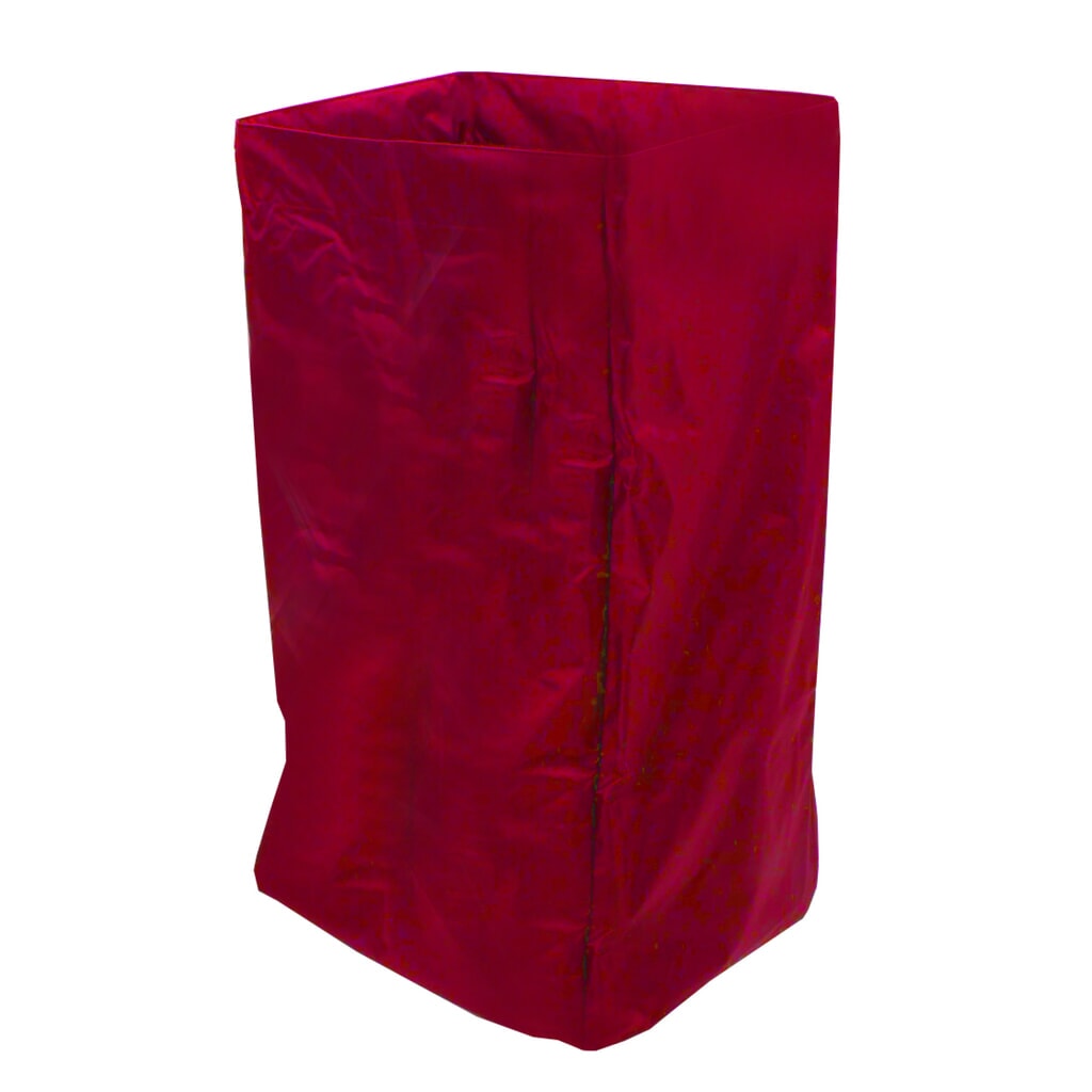 Permanentní pytel na odpad, 120 litrů, 730 × 970 mm, červený Obrázek produktu: Permanentní pytel na odpad, 120 litrů, 730 × 970 mm, červený