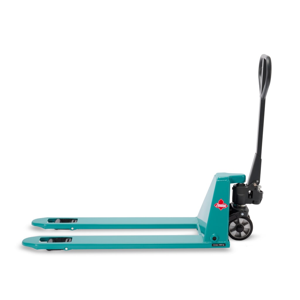 Plochý paletový vozík Ameise® PTM 1.5 Low, nosnost 1 500 kg, délka vidlí 1 150 mm, plná pryž/polyuretan Číslo obrázku produktu 4: Plochý paletový vozík Ameise® PTM 1.5 Low, nosnost 1 500 kg, délka vidlí 1 150 mm, plná pryž/polyuretan