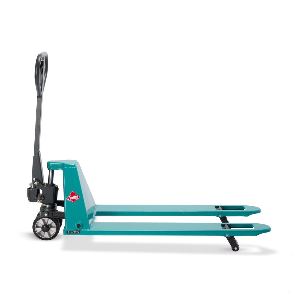 Plochý paletový vozík Ameise® PTM 1.5 Low, nosnost 1 500 kg, délka vidlí 1 150 mm, plná pryž/polyuretan Číslo obrázku produktu 6: Plochý paletový vozík Ameise® PTM 1.5 Low, nosnost 1 500 kg, délka vidlí 1 150 mm, plná pryž/polyuretan
