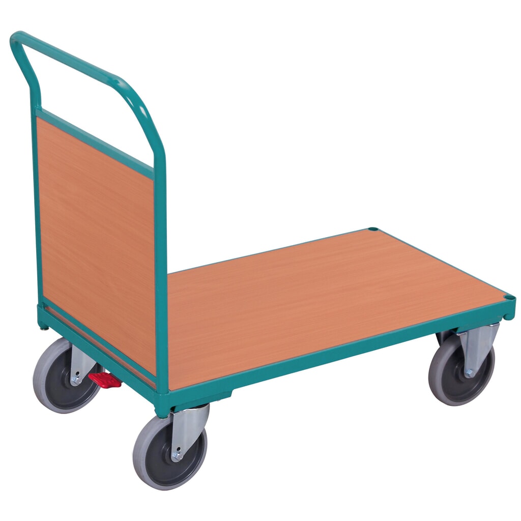 Obrázek produktu: Plošinový vozík Ameise®, s přední stěna, ložná plocha ŠxH 500 x 880 mm