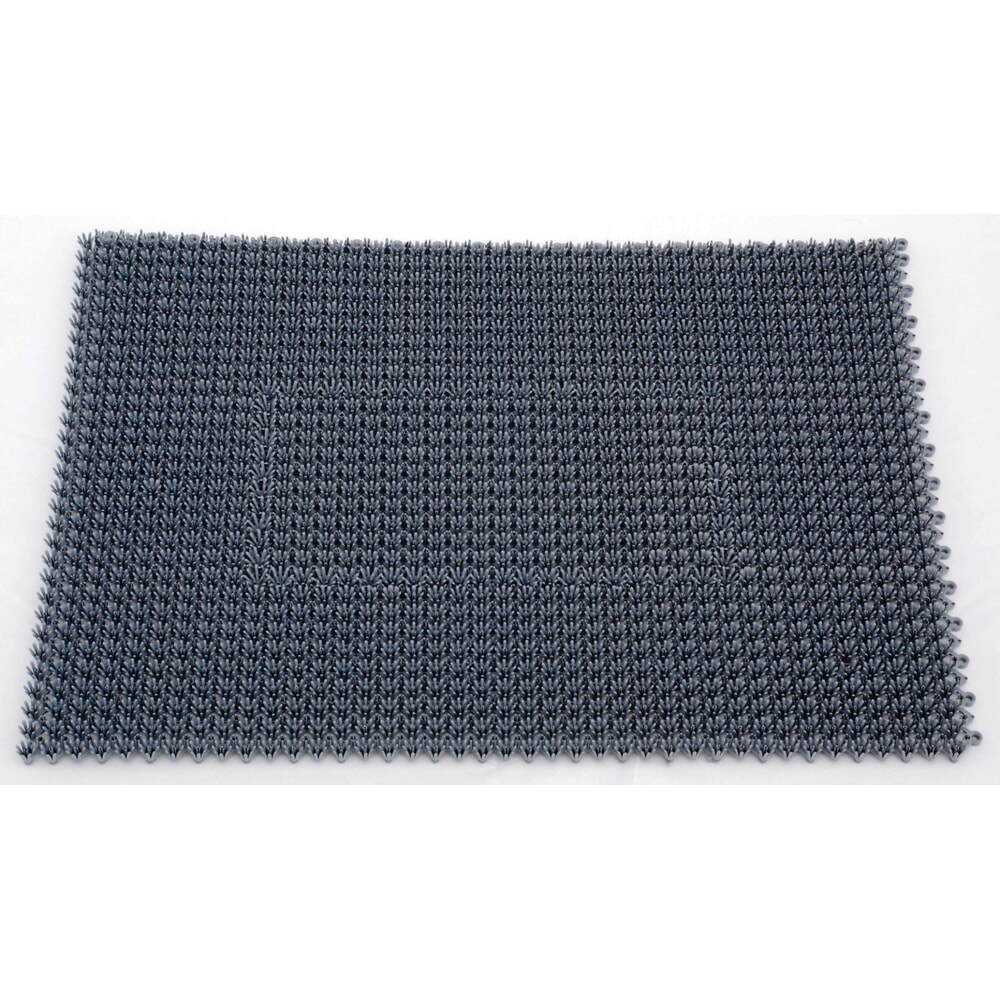 Číslo obrázku produktu 1: Podlahová rohož na hrubé nečistoty, PE, ŠxH 570 x 860 mm, tmavě šedá