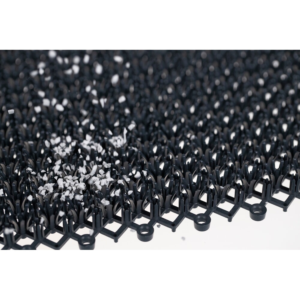 Číslo obrázku produktu 2: Podlahová rohož na hrubé nečistoty, PE, ŠxH 570 x 860 mm, tmavě šedá