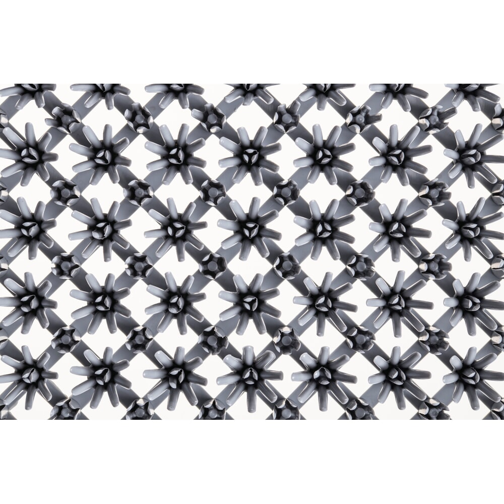 Číslo obrázku produktu 4: Podlahová rohož na hrubé nečistoty, PE, ŠxH 570 x 860 mm, světle šedá