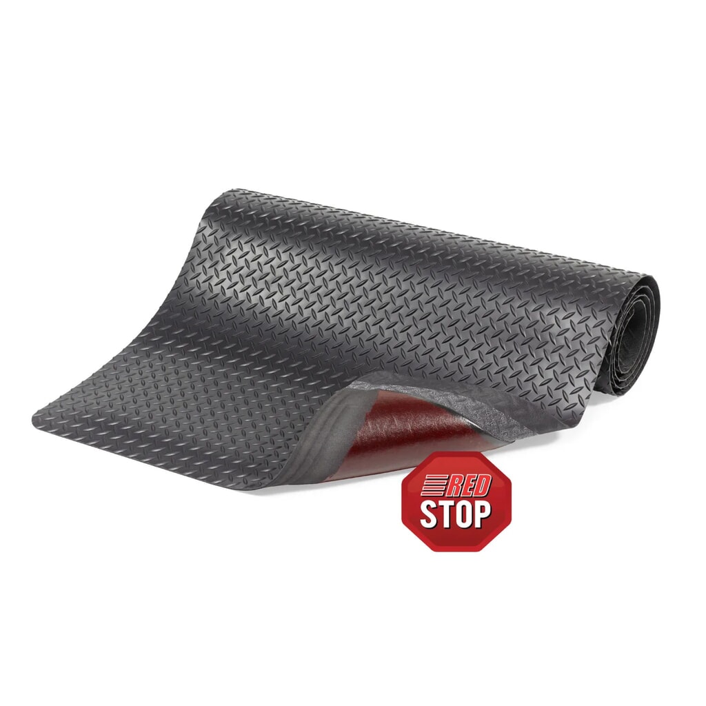 Obrázek produktu: Podlahová rohož NoTrax 2vrstvá, PVC, ŠxH 600 x 910 mm, černá
