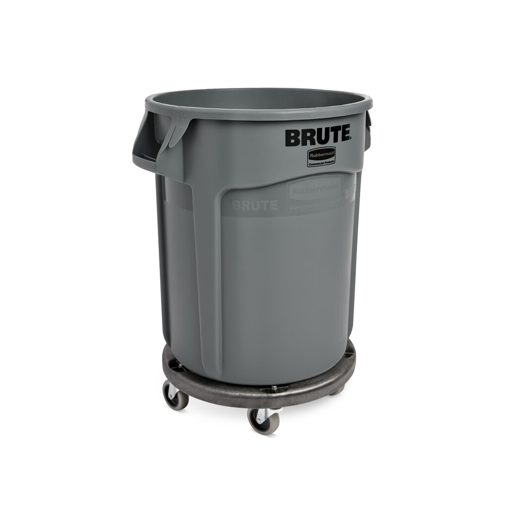 Podvozek univerzálního kontejneru Rubbermaid®, bajonetový uzávěr, kulatý, 76-208 litrů Číslo obrázku produktu 2: Podvozek univerzálního kontejneru Rubbermaid®, bajonetový uzávěr, kulatý, 76-208 litrů