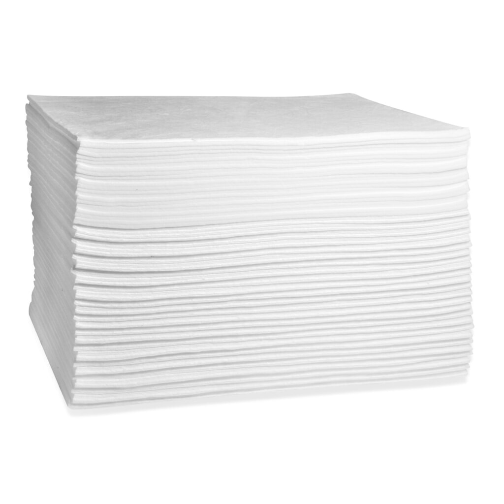 Pojivová netkaná textilie na ochranu vod Heavyweight, 100 utěrek, dך 500 × 400 mm Obrázek produktu: Pojivová netkaná textilie na ochranu vod Heavyweight, 100 utěrek, dך 500 × 400 mm