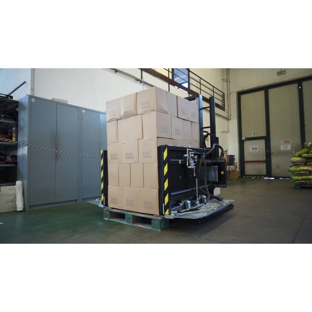 Pojízdný měnič palet bez naklápění, otáčení nebo obracení, rozevření 522 - 1213 mm, nosnost 1000 kg Číslo obrázku produktu 8: Pojízdný měnič palet bez naklápění, otáčení nebo obracení, rozevření 522 - 1213 mm, nosnost 1000 kg