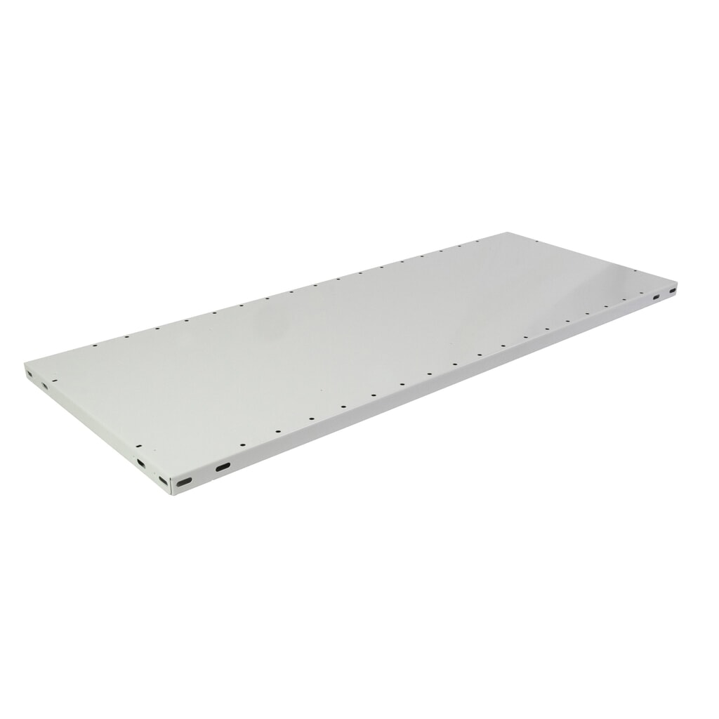 Police MULTIplus150 pro policový regál SCHULTE, nosnost police 150 kg, ŠxH 1 000 x 600 mm, šeď světlá Obrázek produktu: Police MULTIplus150 pro policový regál SCHULTE, nosnost police 150 kg, ŠxH 1 000 x 600 mm, šeď světlá