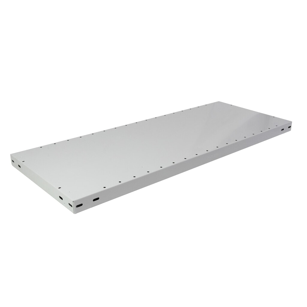 Police MULTIplus250 pro policový regál SCHULTE, nosnost police 250 kg, ŠxH 750 x 500 mm, šeď světlá Obrázek produktu: Police MULTIplus250 pro policový regál SCHULTE, nosnost police 250 kg, ŠxH 750 x 500 mm, šeď světlá