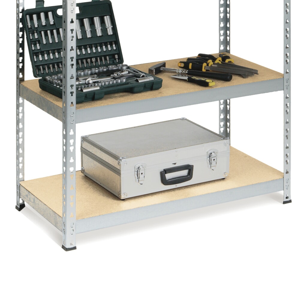Obrázek produktu: Police pro policový regál BASIC, nosnost police 175 kg, pozinkovaná, ŠxH 920 x 460 mm