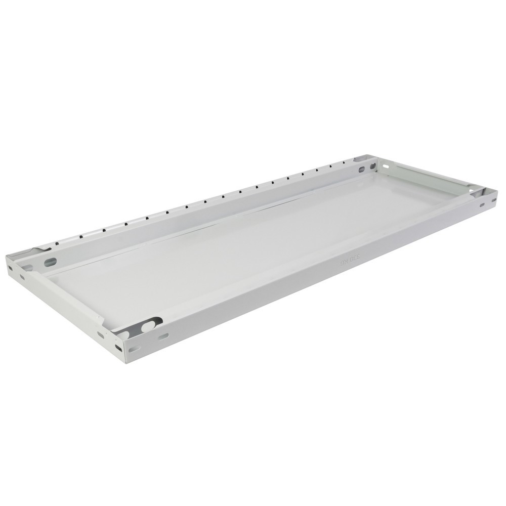 Číslo obrázku produktu 2: Police pro policový regál SCHULTE, montáž zasouváním, nosnost police 330 kg, světle šedá, ŠxH 1000 x 800 mm