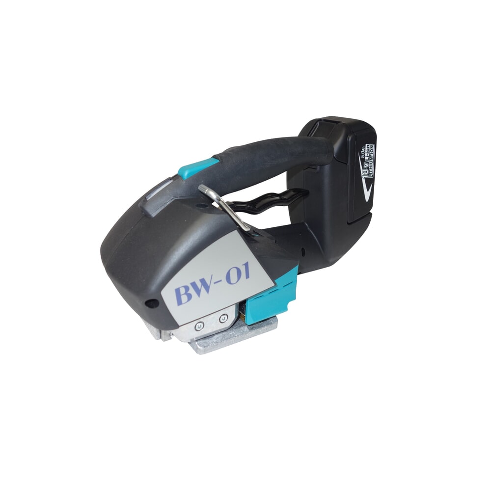 Číslo obrázku produktu 3: Akumulátorové a uzavírací zařízení BASIC, poloautomatické, na šířku pásky 12-16 mm