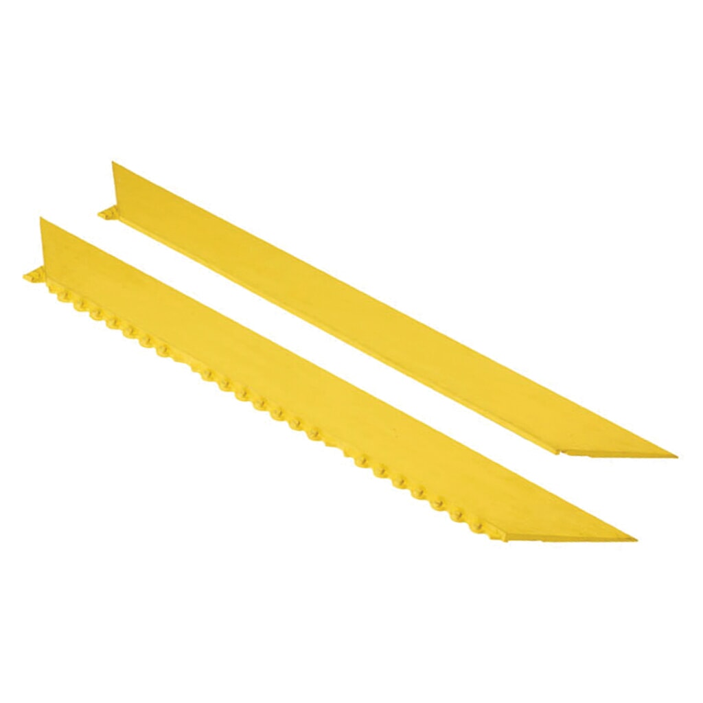 Postranní lišta pro protiúnavovou rohož NoTrax Cushion Ease™ / Safety Stance™, pero, žlutá Číslo obrázku produktu 2: Postranní lišta pro protiúnavovou rohož NoTrax Cushion Ease™ / Safety Stance™, pero, žlutá