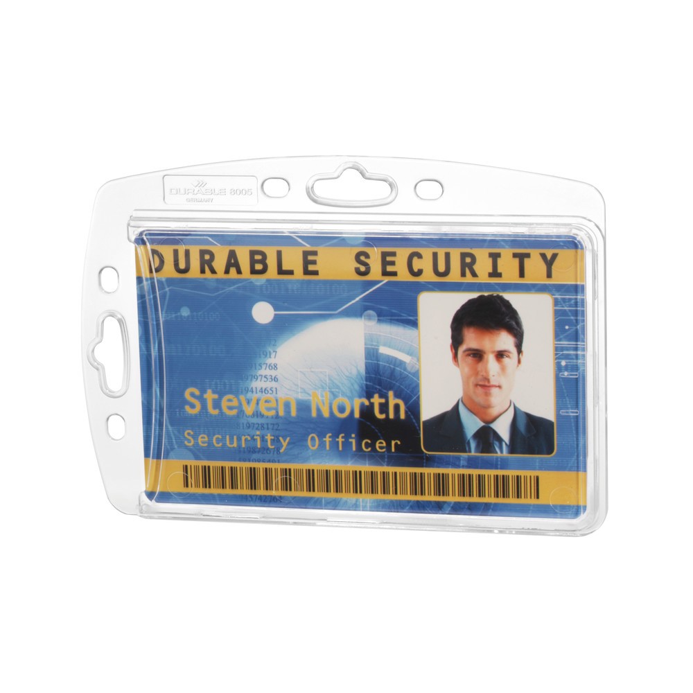 Číslo obrázku produktu 2: Pouzdro DURABLE na 1 vstupní kartu bez upevnění
