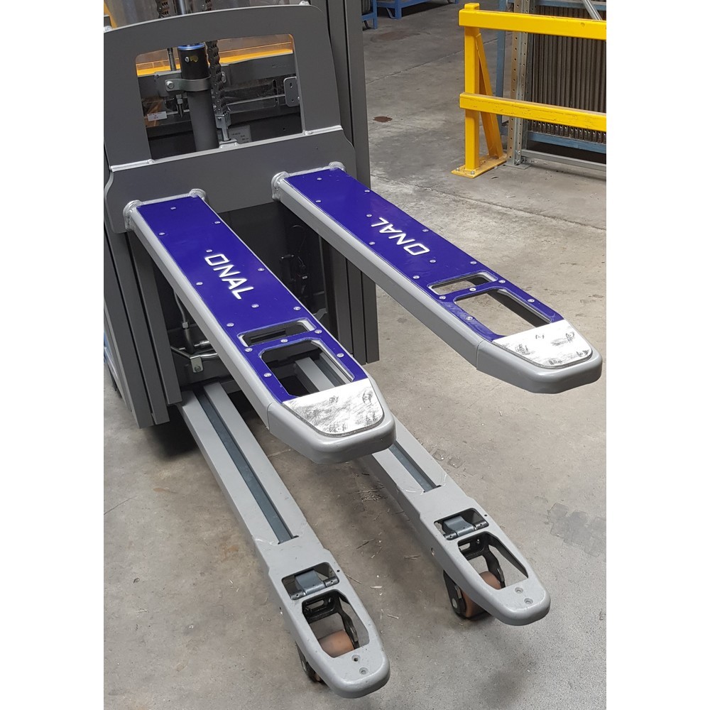 Číslo obrázku produktu 2: Povlak na vidle pro vysokozdvižný vozík, vidle D×Š 1125 × 160 mm