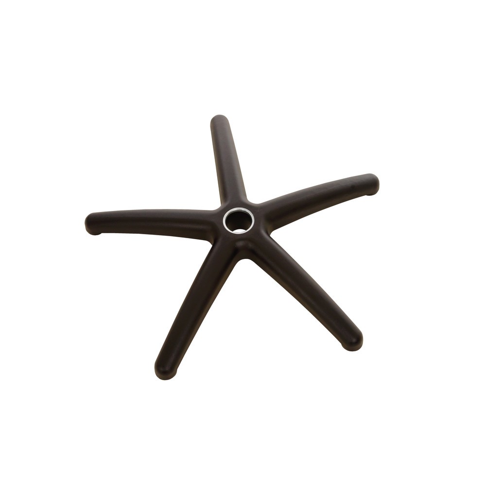 Číslo obrázku produktu 6: HEMMDAL Pracovní otočná židle Easy polyuretan, výška sedáku 510-710 mm, plastová základna, podlahový kluzák, prstencová podnož