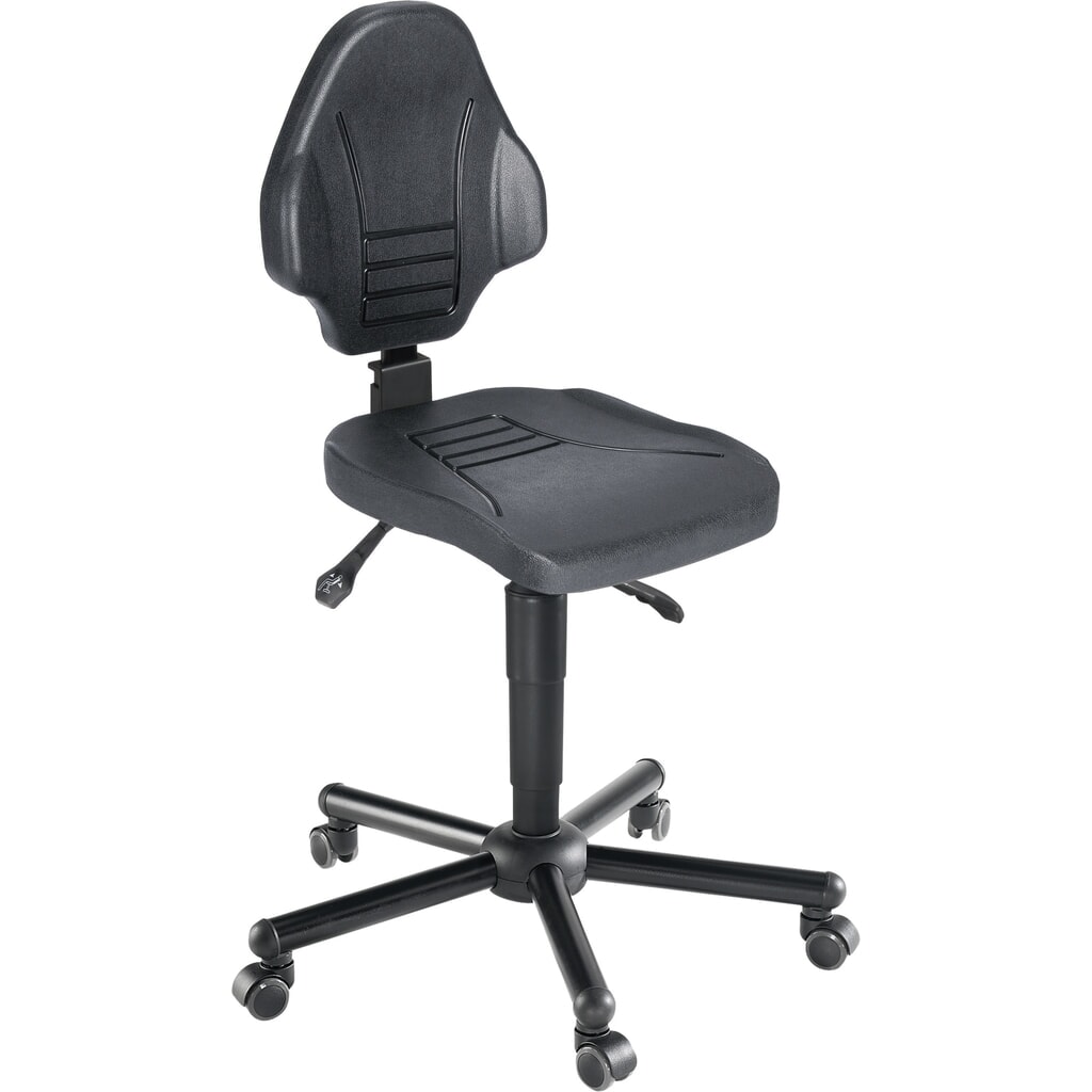 Pracovní otočná židle meychair Workster Komplex XXL, výška sedáku 470-610 mm, nosnost 250 kg, kolečka Obrázek produktu: Pracovní otočná židle meychair Workster Komplex XXL, výška sedáku 470-610 mm, nosnost 250 kg, kolečka