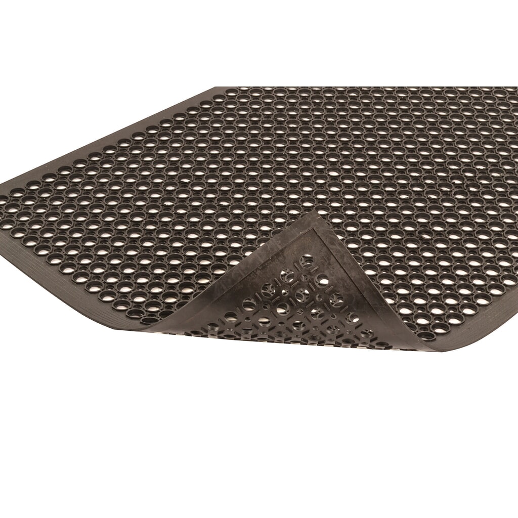 Pracovní rohož pro mokré i suché prostory, drenážní otvory, ŠxH 910 x 1520 mm Číslo obrázku produktu 4: Pracovní rohož pro mokré i suché prostory, drenážní otvory, ŠxH 910 x 1520 mm