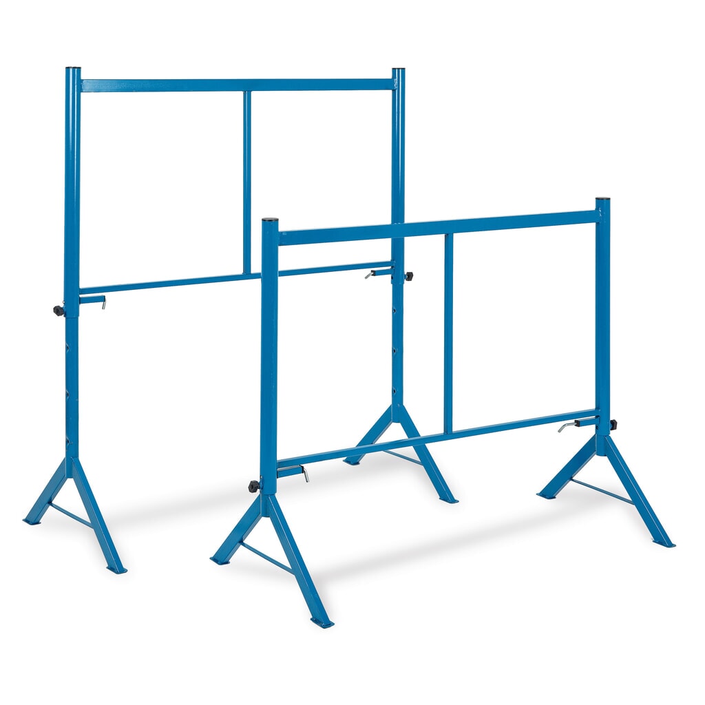Pracovní stojan s ocelovou tyčí, nosnost 1000 kg, výška 1110–1 410 mm Obrázek produktu: Pracovní stojan s ocelovou tyčí, nosnost 1000 kg, výška 1110–1 410 mm