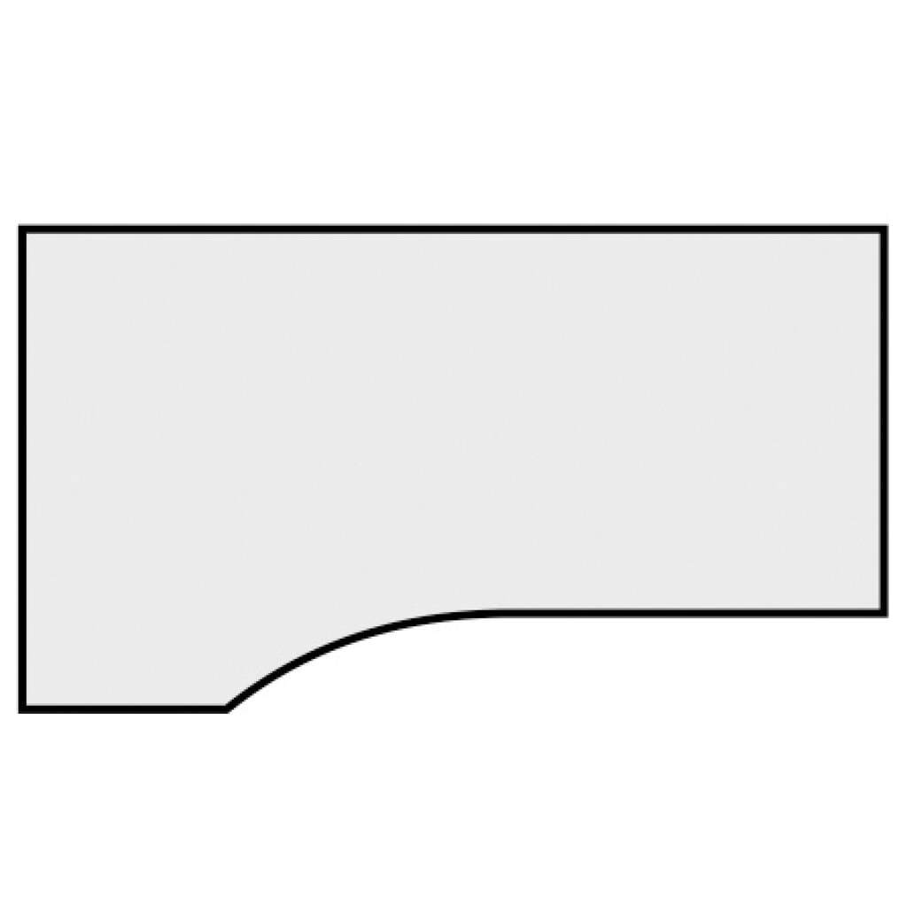 Kancelářský psací stůl Geramöbel Profi, rám s nohou C, počítačová deska stolu pravá, ŠxH 1 800 x 1 000 mm, javor Číslo obrázku produktu 5: Kancelářský psací stůl Geramöbel Profi, rám s nohou C, počítačová deska stolu pravá, ŠxH 1 800 x 1 000 mm, javor