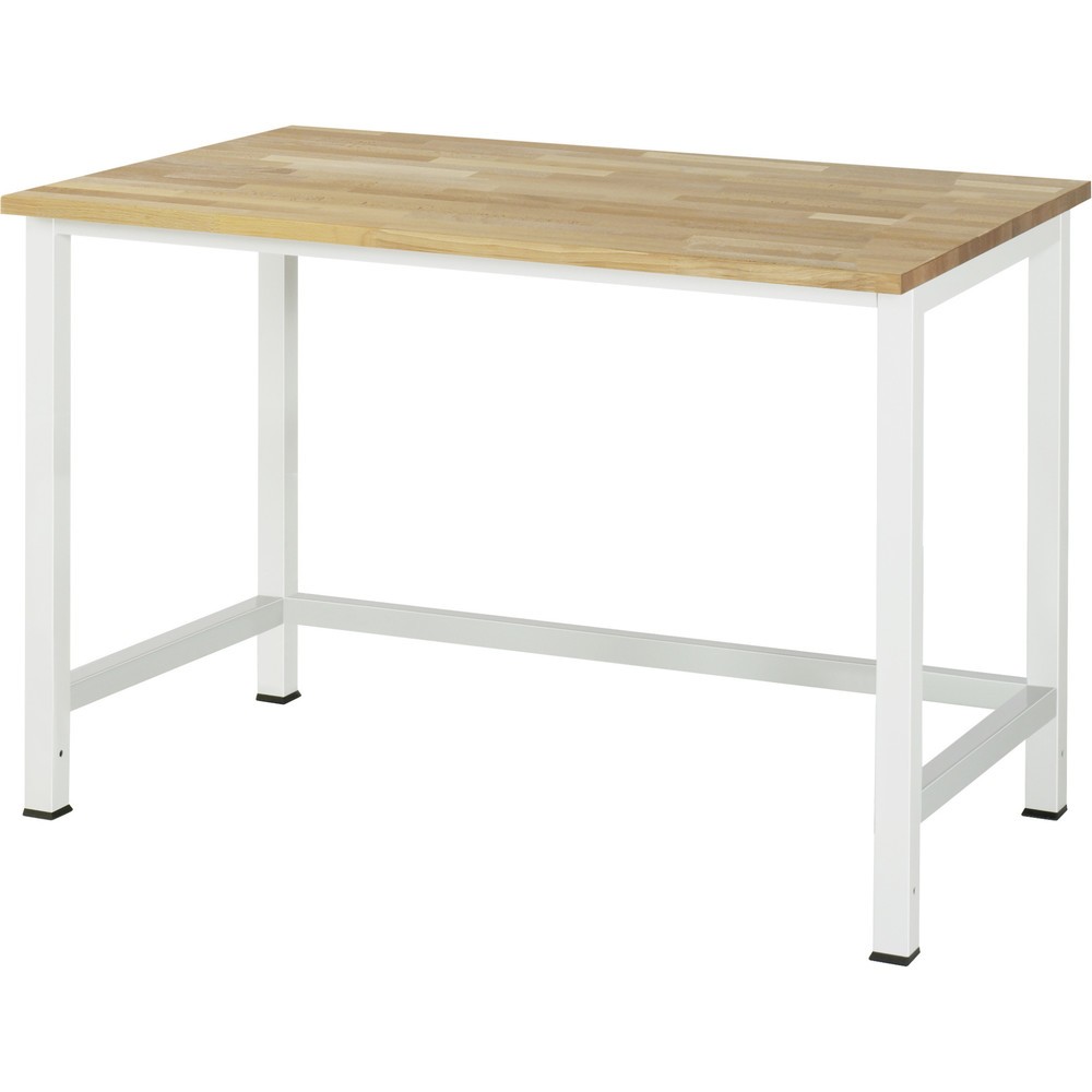 Obrázek produktu: Pracovní stůl RAU 900, VxŠxH 825 x 1 250 x 800 mm, pracovní deska z bukového masivu