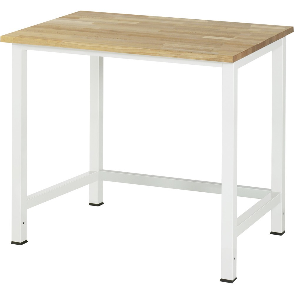 Obrázek produktu: Pracovní stůl RAU 900, VxŠxH 825 x 1 000 x 800 mm, pracovní deska z bukového masivu