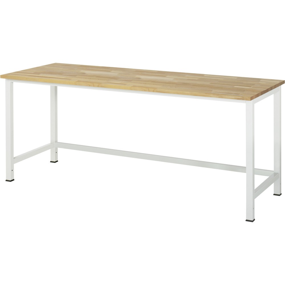 Obrázek produktu: Pracovní stůl RAU 900, VxŠxH 825 x 2 500 x 800 mm, pracovní deska z bukového masivu