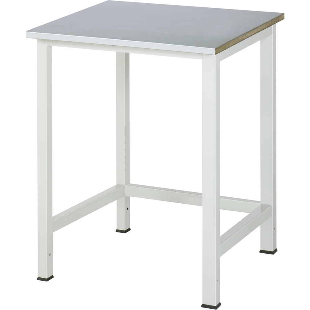 Obrázek produktu: Pracovní stůl RAU 900, VxŠxH 825 x 750 x 800 mm, pracovní deska s povrchem z nerezové oceli