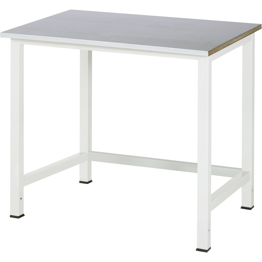Obrázek produktu: Pracovní stůl RAU 900, VxŠxH 825 x 1 000 x 800 mm, pracovní deska s povrchem z nerezové oceli
