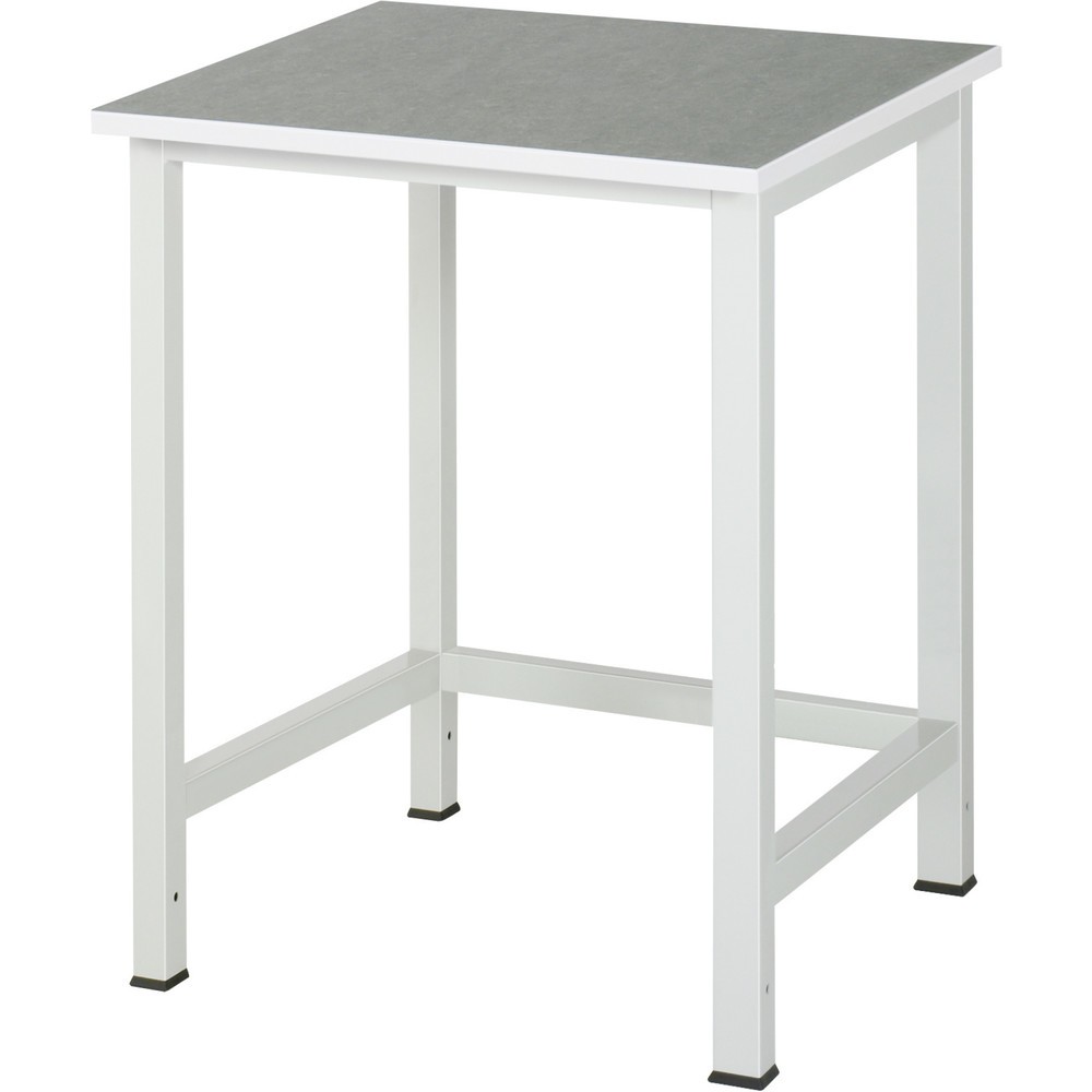 Obrázek produktu: Pracovní stůl RAU 900, VxŠxH 825 x 750 x 800 mm, pracovní deska s povrchem Universal/linoleum