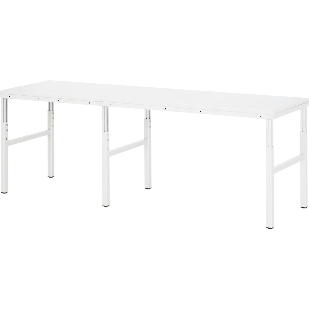Pracovní stůl RAU řada E, VxŠxH 650-1000 x 700 x 500 mm, pracovní deska s melaminovým povrchem Číslo obrázku produktu 3: Pracovní stůl RAU řada E, VxŠxH 650-1000 x 700 x 500 mm, pracovní deska s melaminovým povrchem