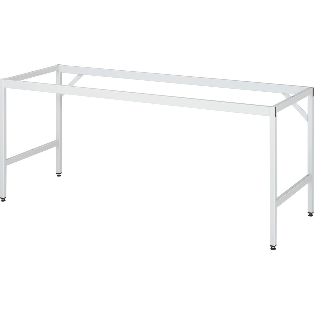 Číslo obrázku produktu 3: Pracovní stůl RAU ve výškově nastavitelném provedení, řada JERRY, VxŠxH 800-850 x 2500 x 1000 mm, pracovní deska s melaminovým povrchem