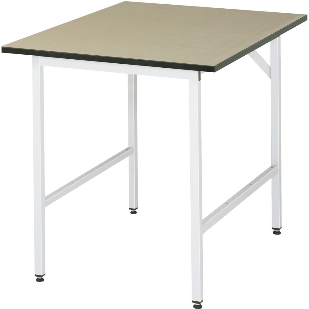 Obrázek produktu: Pracovní stůl RAU ve výškově nastavitelném provedení, řada JERRY, VxŠxH 800-850 x 750 x 1000 mm, pracovní deska MDF