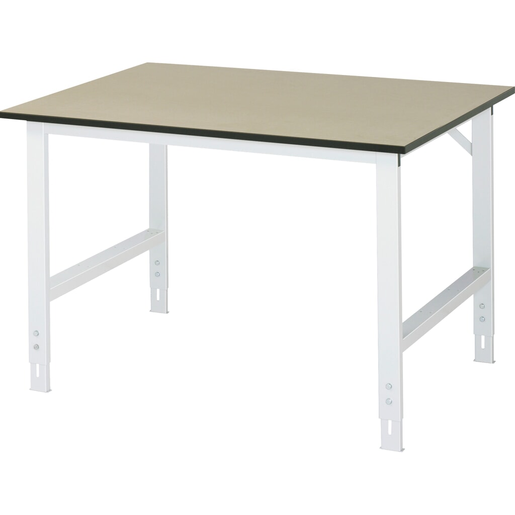 Pracovní stůl RAU ve výškově nastavitelném provedení, řada TOM, V׊×H 760-1080 × 1250 × 1000 mm, pracovní deska MDF Obrázek produktu: Pracovní stůl RAU ve výškově nastavitelném provedení, řada TOM, V׊×H 760-1080 × 1250 × 1000 mm, pracovní deska MDF