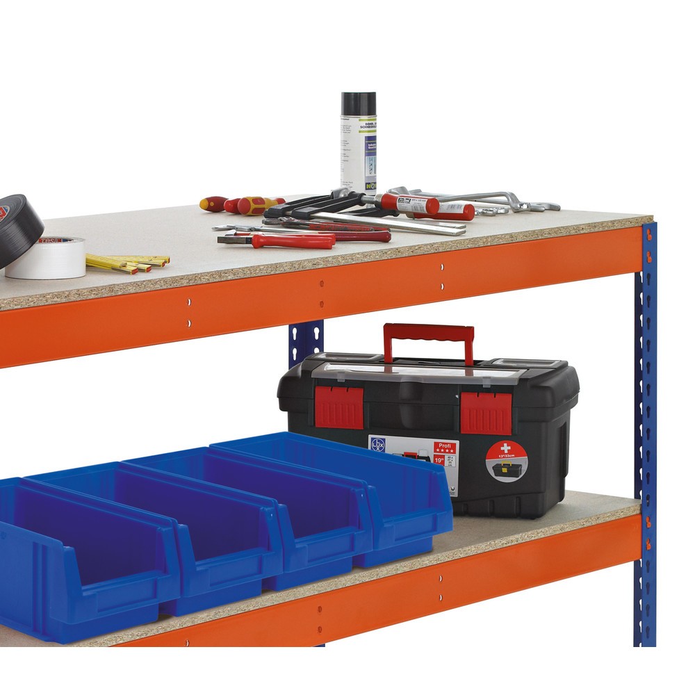 Číslo obrázku produktu 2: Pracovní stůl SCHULTE se 2 dřevotřískovými deskami, VxŠxH 990 x 1536 x 621 mm