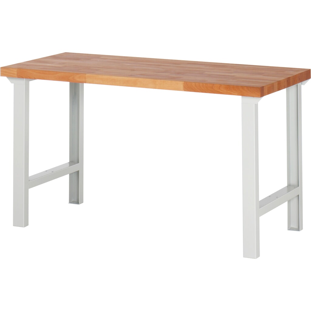 Pracovní stůl Steinbock®, V׊×H 840 × 1500 × 700 mm, RAL 7035 Obrázek produktu: Pracovní stůl Steinbock®, V׊×H 840 × 1500 × 700 mm, RAL 7035