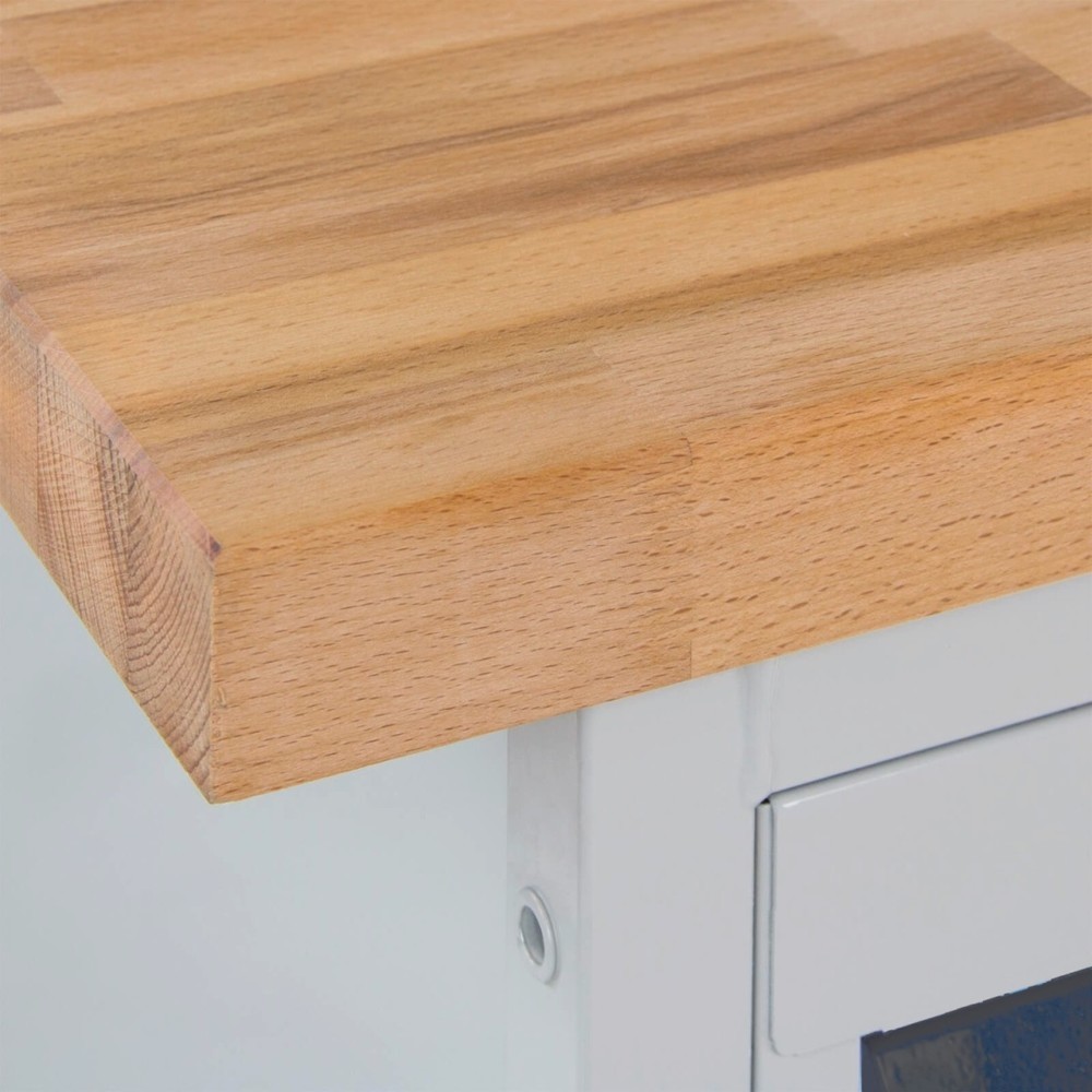 Číslo obrázku produktu 3: Pracovní stůl Steinbock® Motion, pojízdný, se 2 dvířky, nosnost 500 kg, V×Š×H 827 × 1300 × 600 mm, RAL 7035/7016