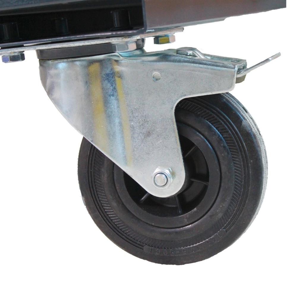 Číslo obrázku produktu 2: Pracovní stůl Steinbock® Motion, pojízdný, se 4 zásuvkami, nosnost 500 kg, V×Š×H 827 × 1300 × 600 mm, RAL 7035/7016