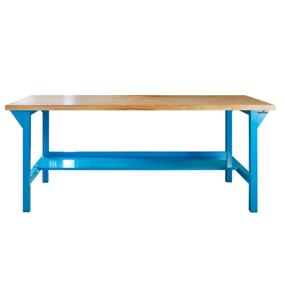Číslo obrázku produktu 2: Pracovní stůl Steinbock® Original, 1 odkládací plocha, nosnost 500 kg, V×Š×H 850 × 2000 × 750 mm, RAL 5012
