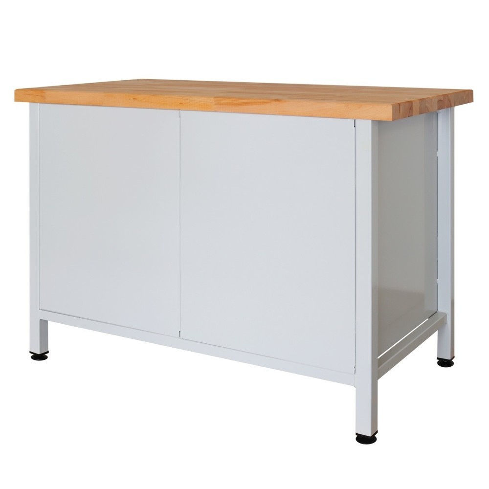 Číslo obrázku produktu 2: Pracovní stůl Steinbock® Premium, 8 zásuvek, nosnost 300 kg, V×Š×H 840 × 1200 × 600 mm, RAL 7035/7016