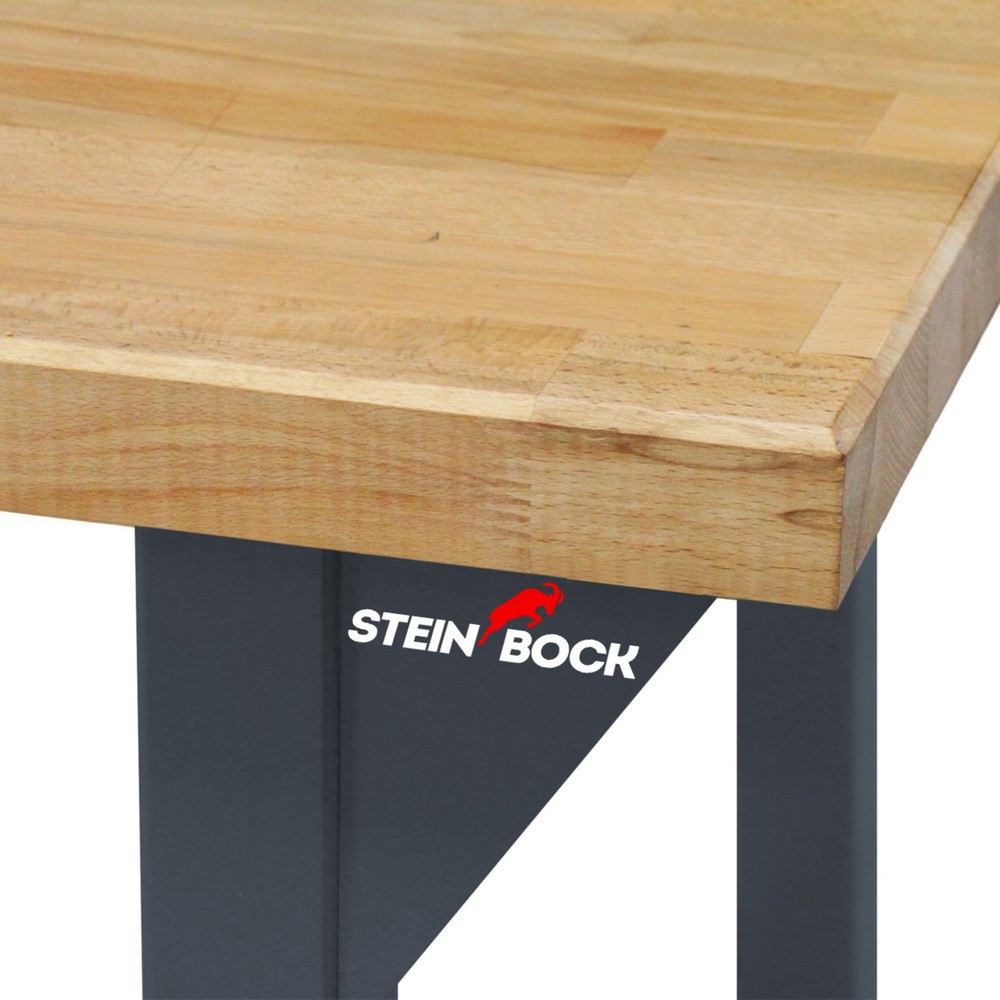 Číslo obrázku produktu 2: Pracovní stůl Steinbock® Pro, 6 zásuvek, nosnost 500 kg, V×Š×H 850 × 1500 × 750 mm, RAL 7016