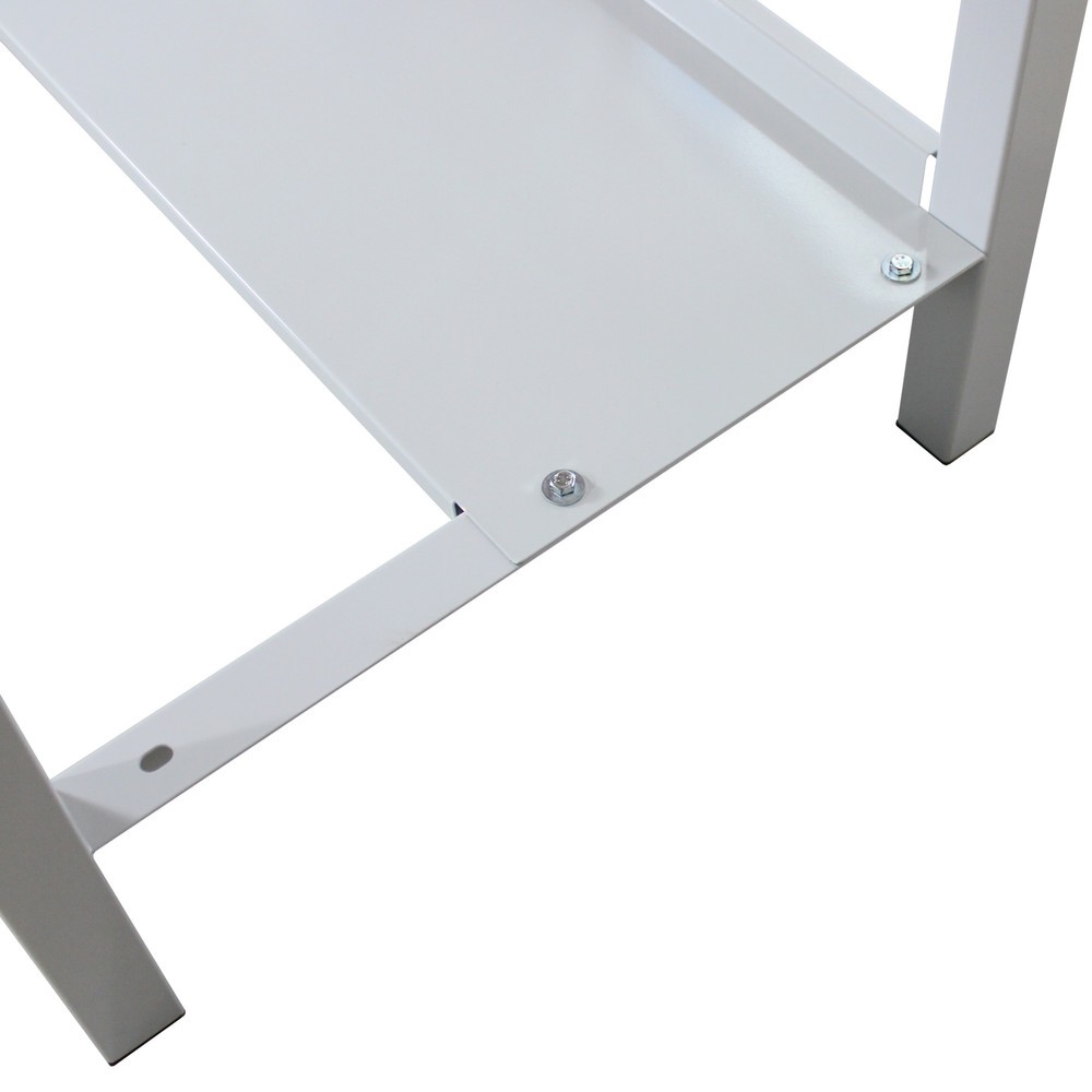 Číslo obrázku produktu 3: Pracovní stůl Steinbock® Pro, 4 zásuvky, 1 odkládací plocha, nosnost 500 kg, V×Š×H 850 × 2000 × 750 mm, RAL 7035/5012