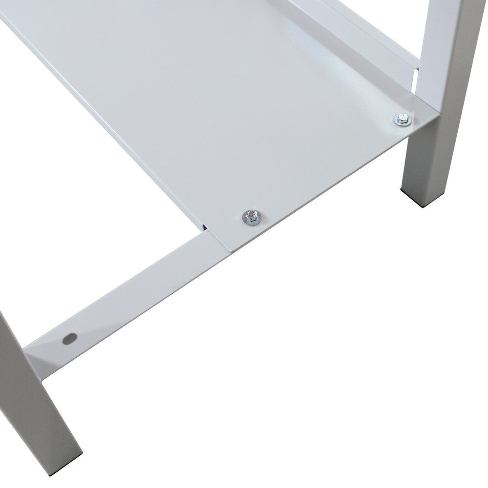 Číslo obrázku produktu 4: Pracovní stůl Steinbock® Pro, 3 zásuvky, 1 odkládací plocha, nosnost 500 kg, V×Š×H 850 × 2000 × 750 mm, RAL 7035/5012